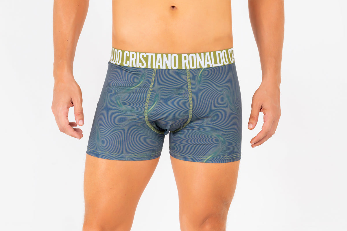 Kit Cueca Boxer CR7 Microfiber Performance Trunk 3 Peças