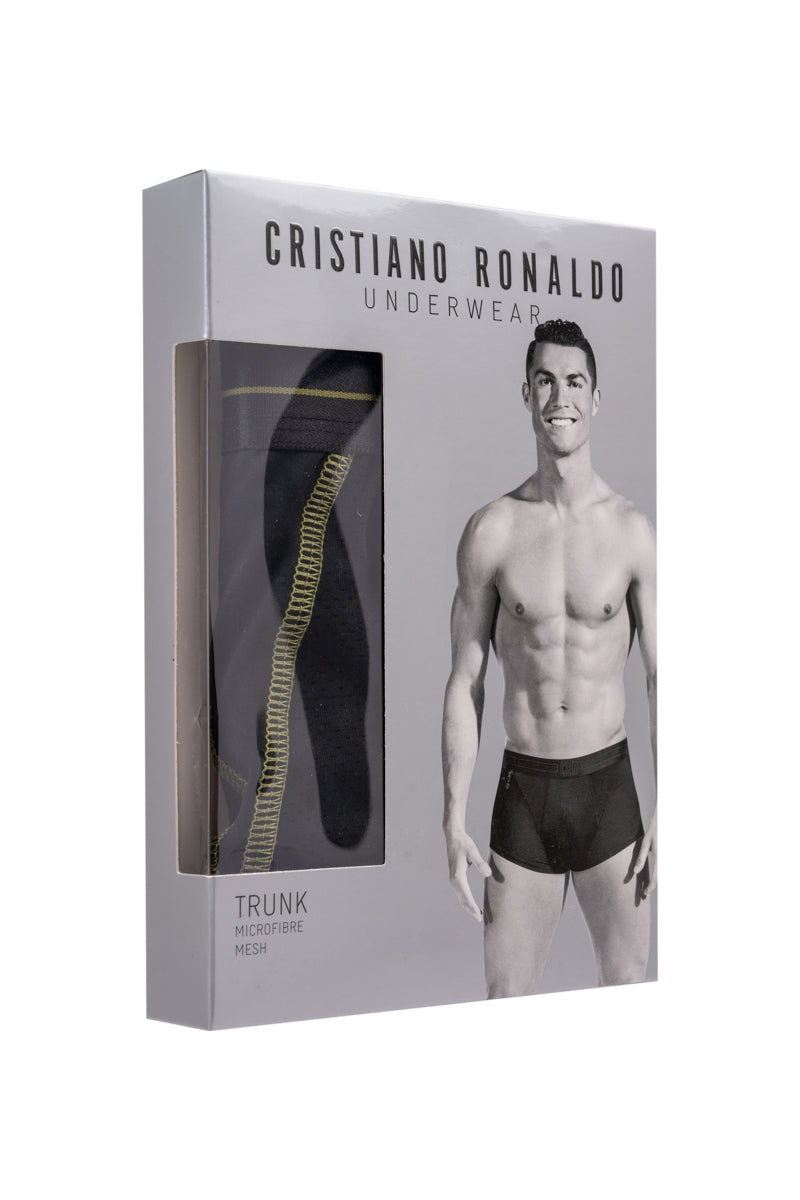 Cueca Boxer CR7 Underwear Trunk Microfibre Mesh