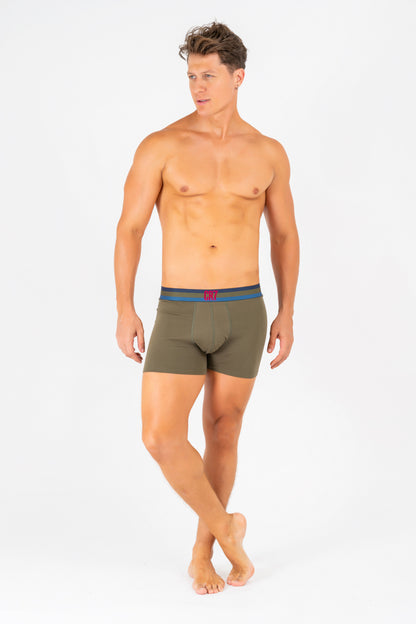 Kit Cueca Boxer CR7 Classic Style Trunk Cotton/EA 3 PeçasKit Cueca Boxer CR7 Classic Style Trunk Cotton/EA 3 Peças