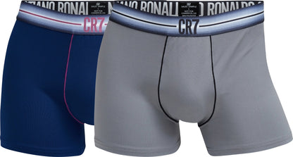 Kit Cueca Boxer CR7 Trunk Microfiber com 2 Peças