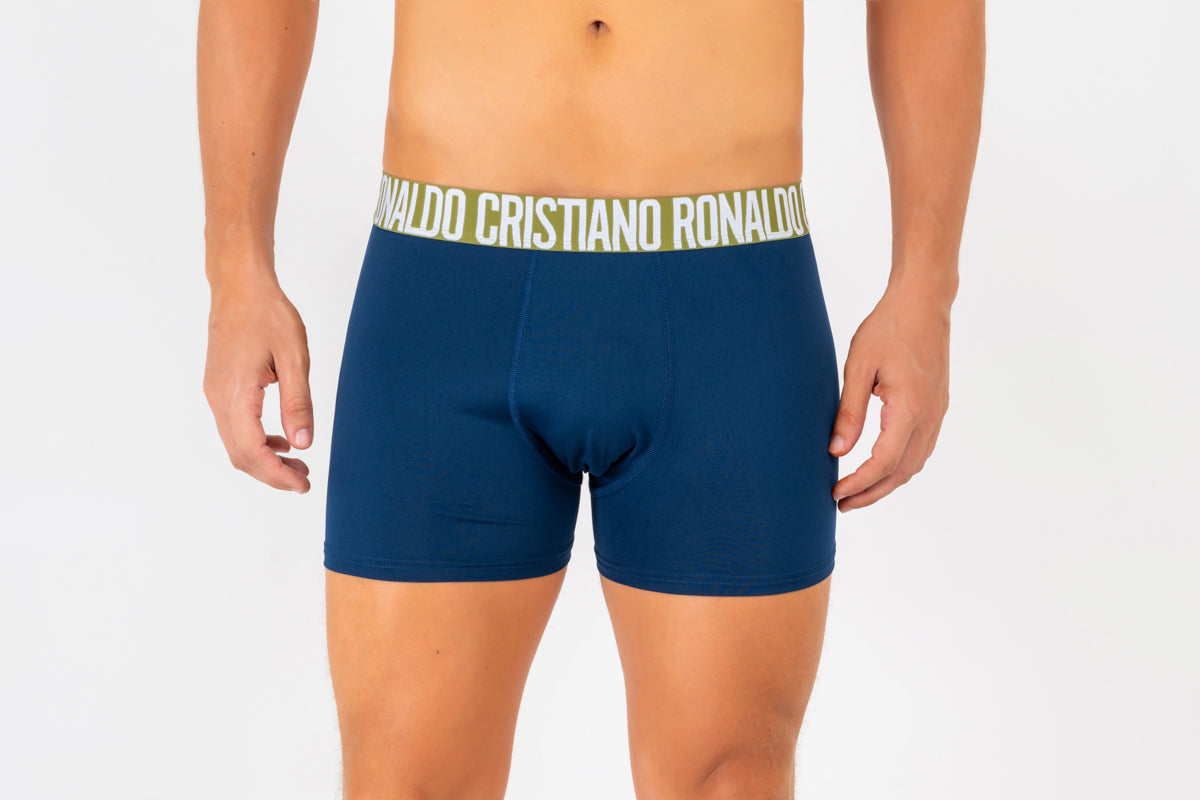 Kit Cueca Boxer CR7 Microfiber Performance Trunk 3 Peças