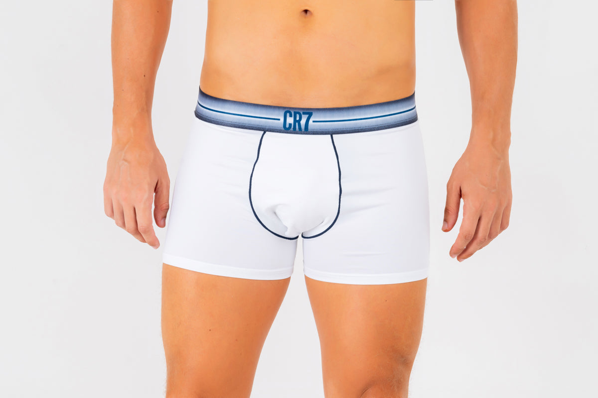 Kit Cueca Boxer CR7 Trunk Microfiber com 2 Peças