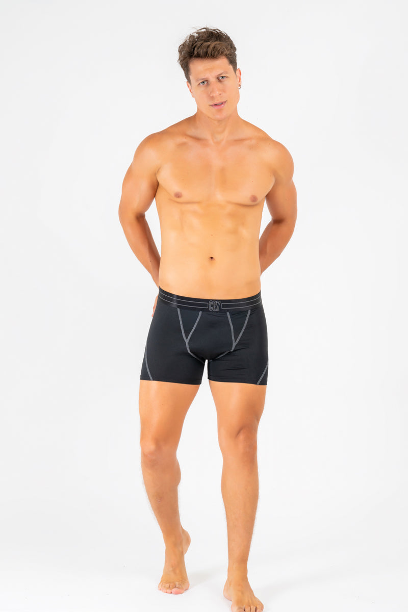 Cueca Boxer CR7 Underwear Trunk Microfibre Mesh