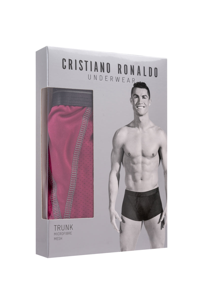 Cueca Boxer CR7 Underwear Trunk Microfibre Mesh