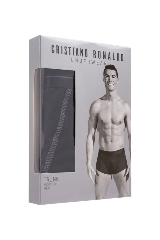 Cueca Boxer CR7 Underwear Trunk Microfibre Mesh