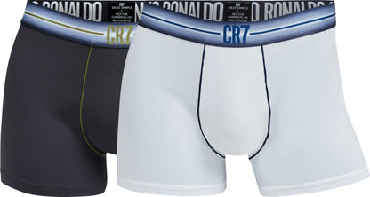 Kit Cueca Boxer CR7 Trunk Microfiber com 2 Peças