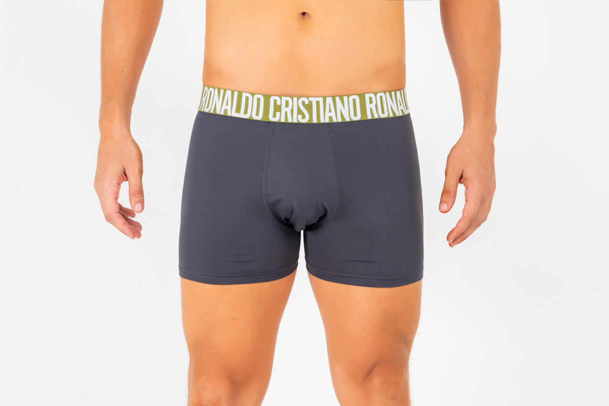 Kit Cueca Boxer CR7 Microfiber Performance Trunk 3 Peças