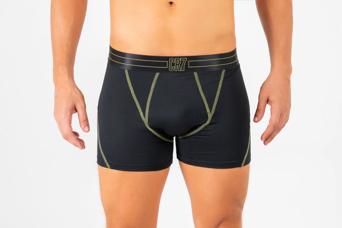 Cueca Boxer CR7 Underwear Trunk Microfibre Mesh