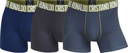 Kit Cueca Boxer CR7 Microfiber Performance Trunk 3 Peças