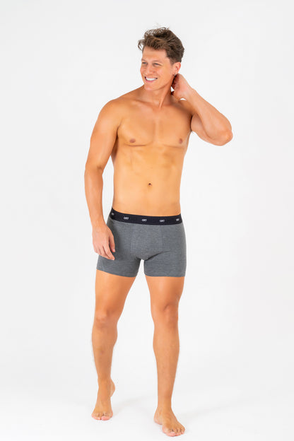 Kit Cueca Boxer CR7 Soft Bamboo Luxury com 3 Peças