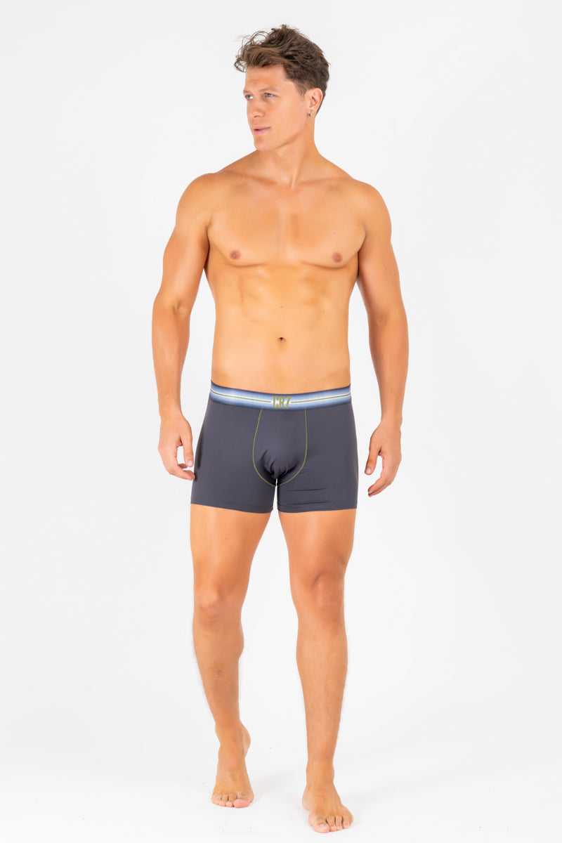 Kit Cueca Boxer CR7 Trunk Microfiber com 2 Peças